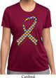 Autism Awareness Ribbon Ladies Moisture Wicking Shirt