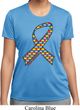 Autism Awareness Ribbon Ladies Moisture Wicking Shirt