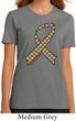 Autism Awareness Ribbon Ladies Organic Shirt