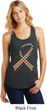 Autism Awareness Ribbon Ladies Racerback Tank Top