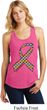 Autism Awareness Ribbon Ladies Racerback Tank Top