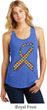 Autism Awareness Ribbon Ladies Racerback Tank Top