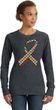 Autism Awareness Ribbon Ladies Sweatshirt