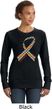 Autism Awareness Ribbon Ladies Sweatshirt