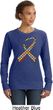 Autism Awareness Ribbon Ladies Sweatshirt