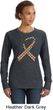 Autism Awareness Ribbon Ladies Sweatshirt