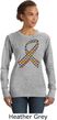Autism Awareness Ribbon Ladies Sweatshirt