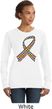 Autism Awareness Ribbon Ladies Sweatshirt