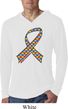Autism Awareness Ribbon Lightweight Hoodie Shirt
