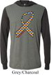 Autism Awareness Ribbon Lightweight Hoodie Tee