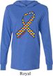 Autism Awareness Ribbon Lightweight Hoodie Tee