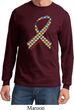 Autism Awareness Ribbon Long Sleeve Shirt