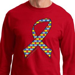 Autism Awareness Ribbon Long Sleeve Shirt Autism Awareness Ribbon Long Sleeve Shirt