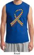 Autism Awareness Ribbon Mens Muscle Shirt