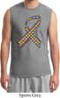 Autism Awareness Ribbon Mens Muscle Shirt