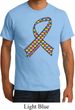 Autism Awareness Ribbon Mens Organic Shirt