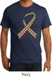 Autism Awareness Ribbon Mens Organic Shirt