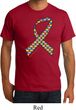 Autism Awareness Ribbon Mens Organic Shirt