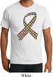Autism Awareness Ribbon Mens Organic Shirt