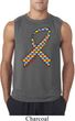 Autism Awareness Ribbon Mens Sleeveless Shirt