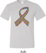 Autism Awareness Ribbon Mens Tall Shirt