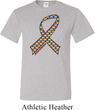Autism Awareness Ribbon Mens Tall Shirt