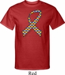Autism Awareness Ribbon Mens Tall Shirt