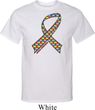 Autism Awareness Ribbon Mens Tall Shirt