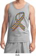 Autism Awareness Ribbon Mens Tank Top