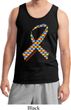 Autism Awareness Ribbon Mens Tank Top