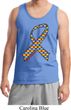 Autism Awareness Ribbon Mens Tank Top