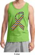 Autism Awareness Ribbon Mens Tank Top