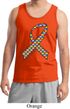 Autism Awareness Ribbon Mens Tank Top