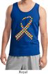 Autism Awareness Ribbon Mens Tank Top