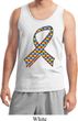 Autism Awareness Ribbon Mens Tank Top
