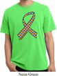 Autism Awareness Ribbon Pigment Dyed Shirt