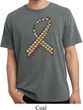Autism Awareness Ribbon Pigment Dyed Shirt