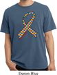 Autism Awareness Ribbon Pigment Dyed Shirt