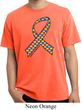 Autism Awareness Ribbon Pigment Dyed Shirt