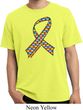 Autism Awareness Ribbon Pigment Dyed Shirt