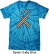 Autism Awareness Ribbon Spider Tie Dye Shirt