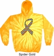 Autism Awareness Ribbon Tie Dye Hoodie