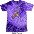 Autism Awareness Ribbon Tie Dye Shirt