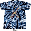 Autism Awareness Ribbon Twist Tie Dye Shirt