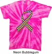 Autism Awareness Ribbon Twist Tie Dye Shirt