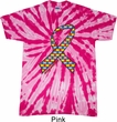 Autism Awareness Ribbon Twist Tie Dye Shirt