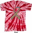 Autism Awareness Ribbon Twist Tie Dye Shirt