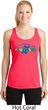 Autism Accept Understand Love Ladies Dry Wicking Racerback Tank Top