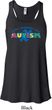 Autism Accept Understand Love Ladies Flowy Racerback Tanktop