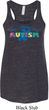 Autism Accept Understand Love Ladies Flowy Racerback Tanktop